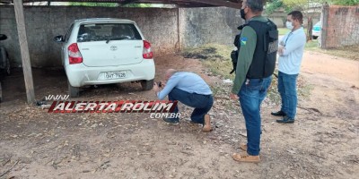 Coquetel molotov foi arremessado contra o prédio da vigilância sanitária durante a madrugada em Rolim de Moura