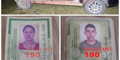 Casal é executado a tiros na frente do filho em Cujubim