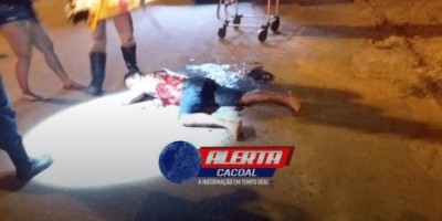 Homem foi esfaqueado por atual da sua ex-mulher, em Cacoal