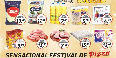 Promoção de 14 anos do Supermercado Central em Rolim de Moura 