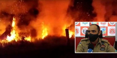 Comandante dos bombeiros fala sobre queimadas na região de Rolim de Moura - Vídeo