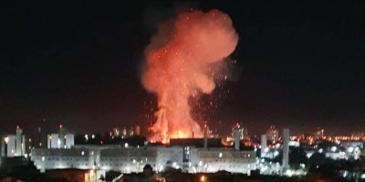 Vídeo - Explosão em posto deixa 15 feridos no interior de SP