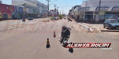 Após acidente, mulher se evade do local, mas é seguida por populares que repassam à PM seu endereço e placa do carro em Rolim de Moura 