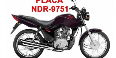 Moto é furtada em pátio de posto de combustível durante essa madrugada em Rolim de Moura