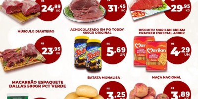 Promoção Supermercado Central, em Rolim de Moura 