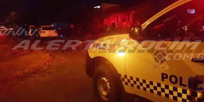 Motociclista inabilitado colide em carro após motorista avançar a via em Rolim de Moura