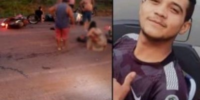 Jovem morre após grave acidente de trânsito na linha 208 em Cacoal
