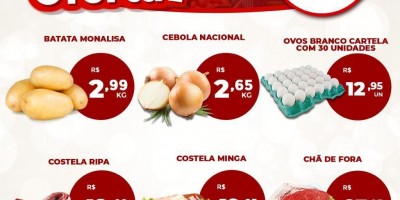 Promoção Supermercado Central, em Rolim de Moura 