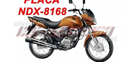 No primeiro dia do ano, homem teve moto roubada por dupla armada com faca em Rolim de Moura ; Moto foi recuperada pela PM