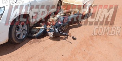 Mais um acidente de trânsito foi registrado nesta terça-feira em Rolim de Moura