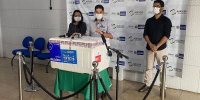Primeiro lote com vacinas da Pfizer para crianças chega em Rondônia