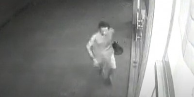 Video -  Na madrugada, ladrão arromba porta de loja e furta ventilador, em Rolim de Moura 