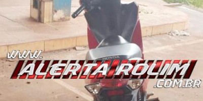 PM recupera Biz que foi roubada no último domingo em Rolim de Moura 