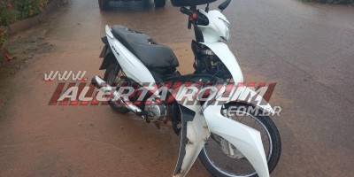 Terceiro acidente de trânsito foi registrado no bairro Beira Rio em Rolim de Moura - Vídeo