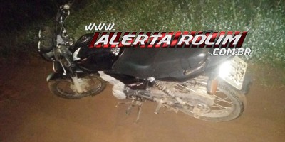 Após denúncia, PM localiza moto que foi furtada em Rolim de Moura 