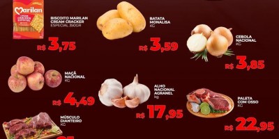 Promoção Supermercado Central, em Rolim de Moura 