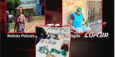 ATUALIZADA - Ação conjunta entre PM, PC e Canil resultou na apreensão de drogas e munições em Rolim de Moura - Vídeo