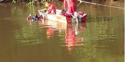 Após canoa virar, homem desapareceu na águas do Rio Branco em Nova Brasilândia do Oeste
