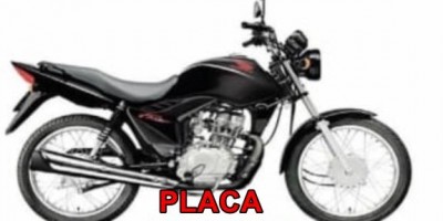 Motocicleta foi furtada de residência no bairro Cidade Alta em Rolim de Moura