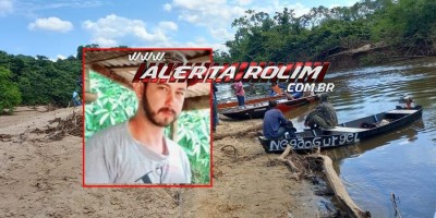 URGENTE- Encontrado o corpo do homem que desapareceu nas águas do Rio Branco em Nova Brasilândia