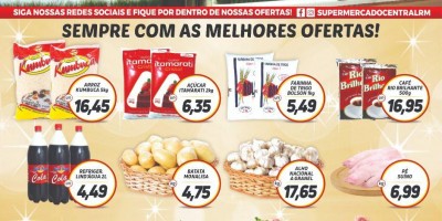 Promoção Supermercado Central, em Rolim de Moura 
