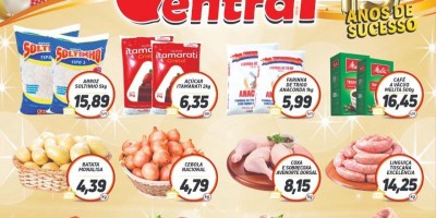 Promoção Supermercado Central, em Rolim de Moura 