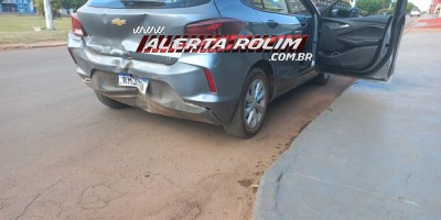 Motorista com sinais de embriaguez atinge traseira de outro carro, foge do local, mas acaba localizado pela Polícia Militar em Rolim de Moura 