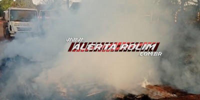 Em menos de uma semana, mais uma ponte foi incendiada em Rolim de Moura