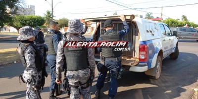 Homem foi preso após xingar e ameaçar bombeiros militares durante ocorrência em Rolim de Moura 