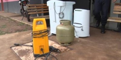 Polícia encontrou objetos furtados na casa da vizinha da vítima em Cacoal