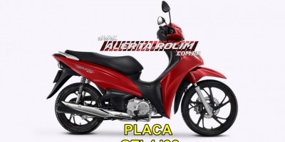 Em menos de 24 horas, bandidos da Biz vermelha roubaram mais uma moto em Rolim de Moura