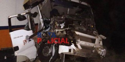 BR 364 próximo a Vilhena está interditada devido a acidente na noite de ontem