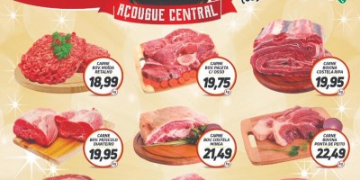 Feirão da carne do Supermercado Central, confira as ofertas
