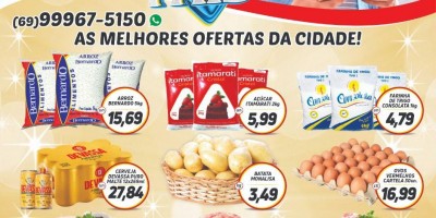 Promoção do Supermercado Central em Rolim de Moura