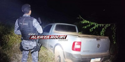 PATAMO localiza carro poucas horas após veículo ser roubado por criminosos armados em Rolim de Moura 