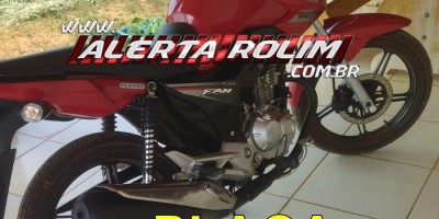 Criminosos armados renderam vítima e roubaram moto próximo de faculdade na noite de ontem em Rolim de Moura