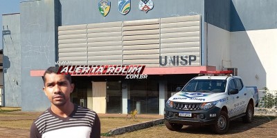 Acusado de roubo, tráfico de drogas, furto, receptação e ameaça foi preso pela PM em Rolim de Moura