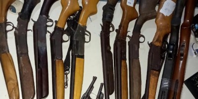 Fabrica caseira de armas é desativada pela PM em Rondônia