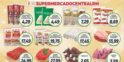 Promoção do Supermercado Central de Rolim de Moura 