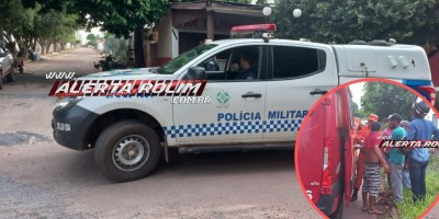 Após discussão em bar da Cohab, homem foi esfaqueado nesta tarde em Rolim de Moura 