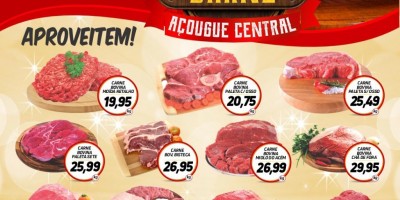 Feirão da carne do Supermercado Central
