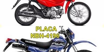 Duas motos foram furtadas de residências nesta segunda-feira em Rolim de Moura