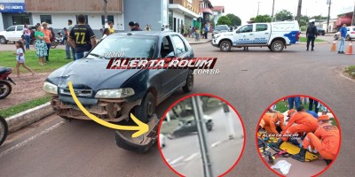 ATUALIZADA - Vitima de grave acidente em Rolim de Moura teve que amputar parte da perna; Veja o vídeo do momento da colisão 