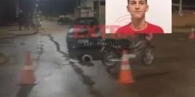 Jovem de 20 anos morreu vítima de acidente de trânsito em Vilhena