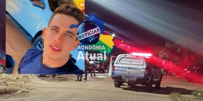 Jovem foi executado com dez tiros na presença do pai em RO
