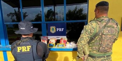 PRF apreende cocaína escondida em pacotes de arroz em RO