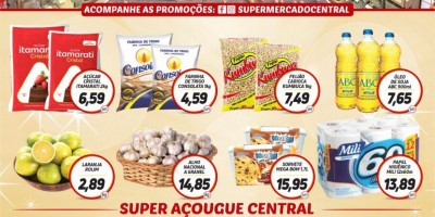 Promoção Supermercado Central, em Rolim de Moura 