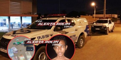 Acusado de tráfico de drogas foi preso mais uma vez pela PM em Rolim de Moura