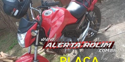 Se passando por comprador, homem pediu para testar moto e furtou o veículo em Santa Luzia do Oeste 