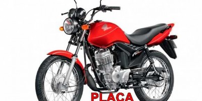 Moto foi furtada em frente de comércio no Centro de Rolim de Moura